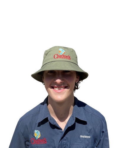 Charltons Fishing Bucket Hat 4077 Green