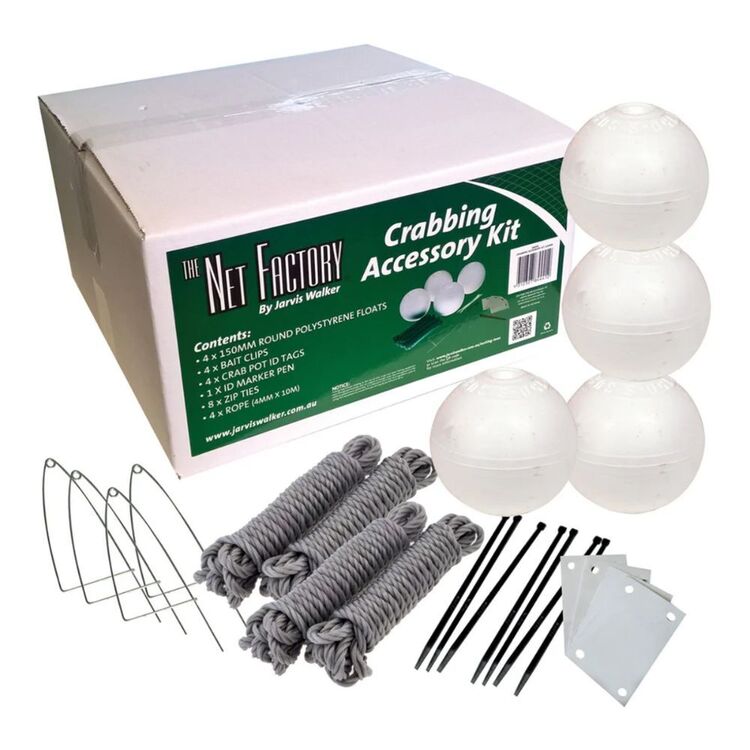 Crab Accessory Kit Large 6mm Rope, 6 Inch Floats