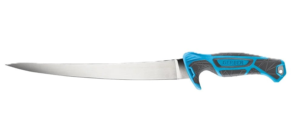Gerber Salt Water Controller 10 Inch Fillet Knife Cyan