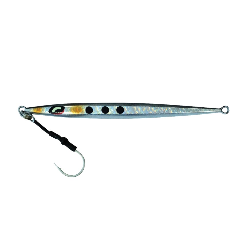 Ocea Easy Pebble Jig 350g Lure [cl:black Lumo]