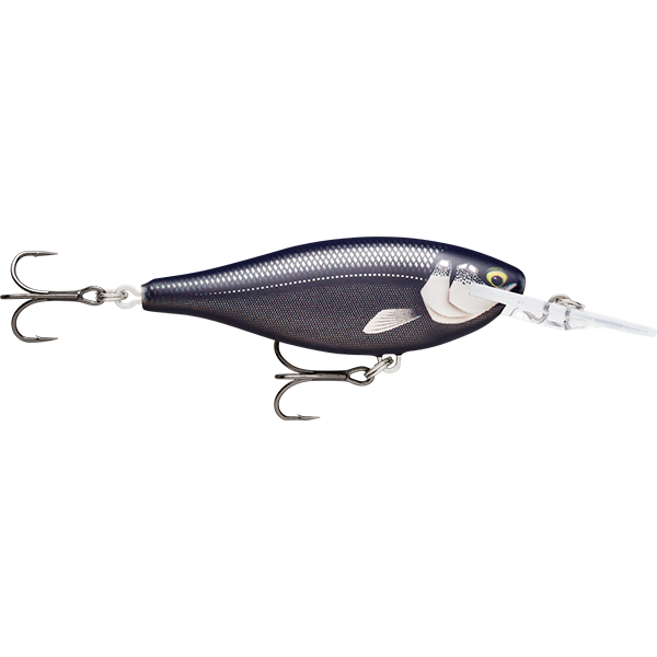 Rapala Shad Rap Elite 55mm Hard Body Lure [cl:gilded Matte Black Uv]