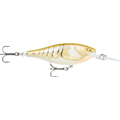 Rapala Shad Rap Elite 55mm Hard Body Lure [cl:plated Bone Craw]