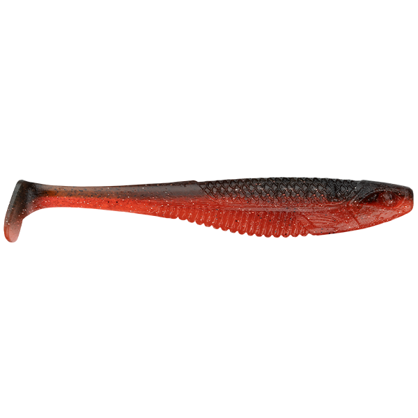 Rapala Crush City The Suspect 3.75 Inch Lure [cl:red Dog]