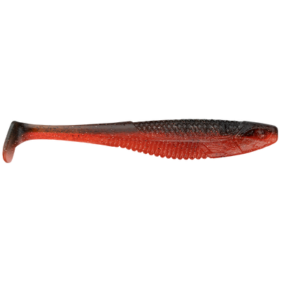 Rapala Crush City The Suspect 3.75 Inch Lure [cl:red Dog]
