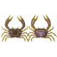 Rapala Crush City Trickster 1.5 Inch Soft Plastic Lure [cl:ghost Crab]