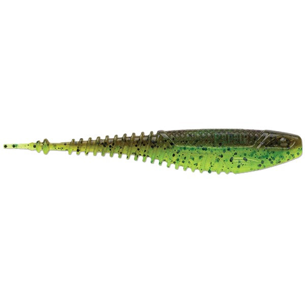 Rapala Crush City Freeloader 3.25 Inch Soft Plastic Lure [cl:green Pumpkin Chart Peppe]