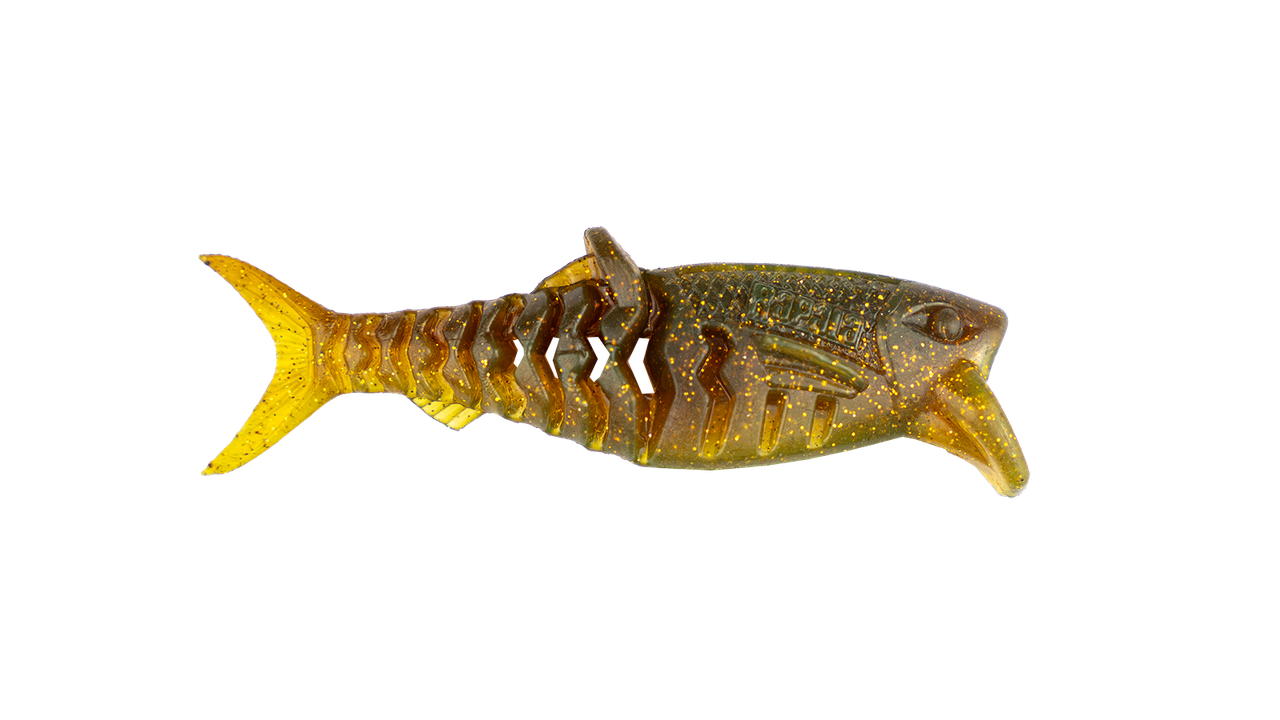 Rapala Crush City Infiltrator 3 Inch Soft Plastic Lure [cl:gold Fleck Motor Oil Uv]