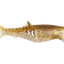 Rapala Crush City Infiltrator 3 Inch Soft Plastic Lure [cl:whiting]