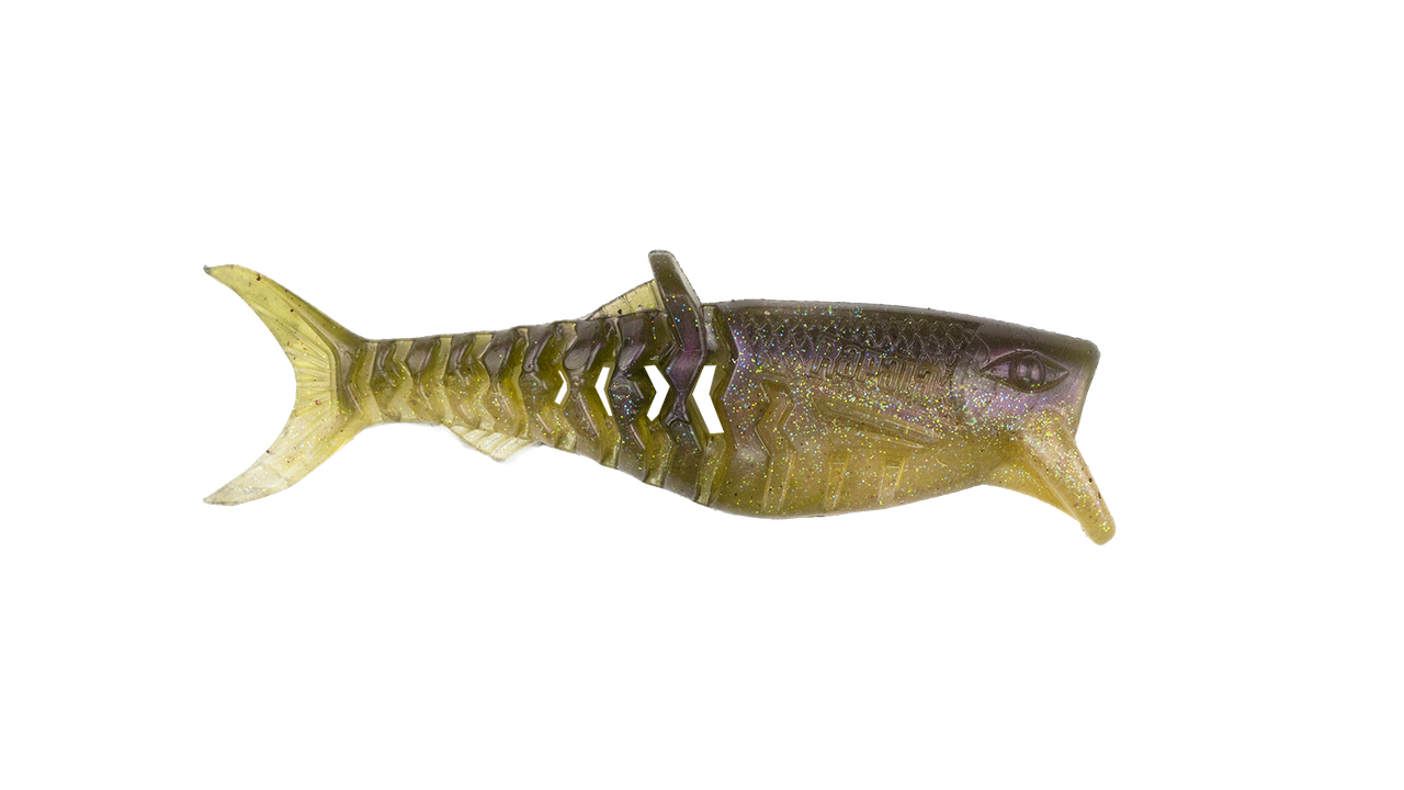 Rapala Crush City Infiltrator 5 Inch Soft Plastic Lure [cl:ghost Haze]