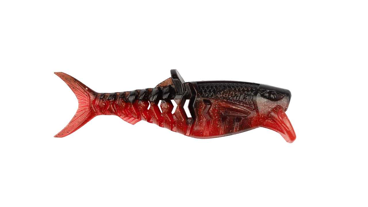Rapala Crush City Infiltrator 5 Inch Soft Plastic Lure [cl:red Dog]