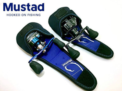 Mustad Neoprene Reel Pouch [sz:spin Large]