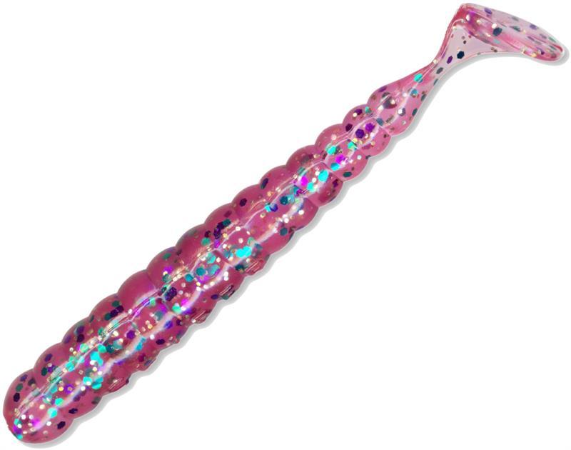 Slider 3 Inch Grub Soft Plastic [cl:cotton Candy]