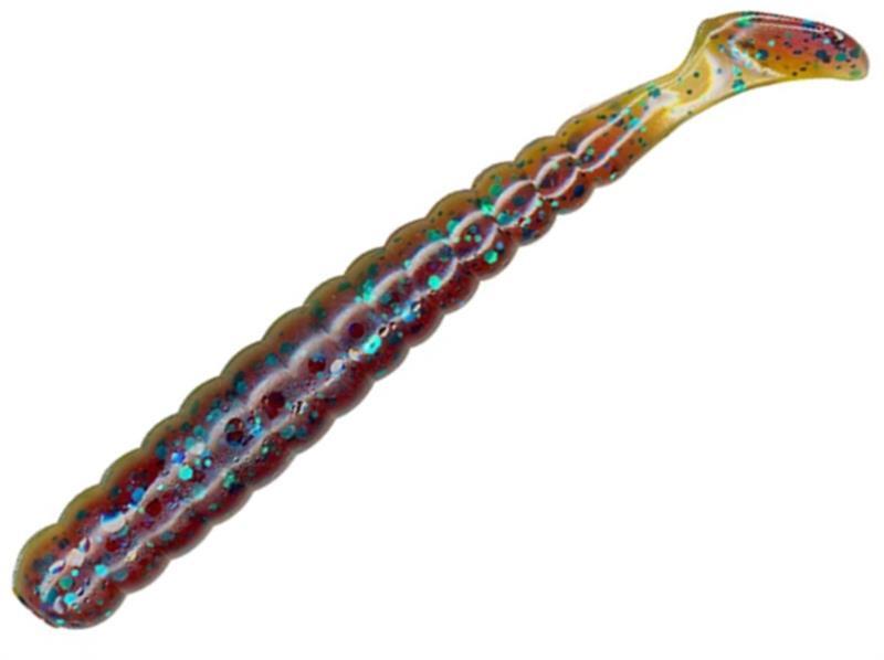 Slider 3 Inch Grub Soft Plastic [cl:muscadine]