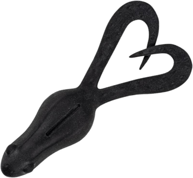 Daiwa Bait Junkie 3.2 Inch Kicker Curly [cl:#13 Black]
