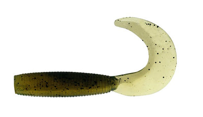Daiwa Bait Junkie 2.5 Inch Grub Soft Plastic Lure [cl:#53 Olive Oil Uv]