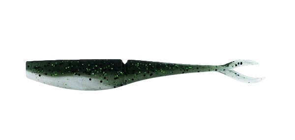 Daiwa Bait Junkie 5 Inch Jerkshad Soft Plastic Lure [cl:#56 Baby Bass Glow]