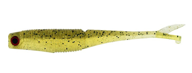 Daiwa Bait Junkie 2.95 Inch Flick Soft Plastic Lure [cl:#51 Lemongrass Uv]