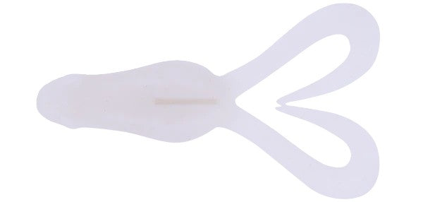 Daiwa Bait Junkie 4.25 Inch Kicker Curly Soft Plastic Lure [cl:#11 White Pearl]