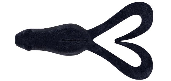 Daiwa Bait Junkie 4.25 Inch Kicker Curly Soft Plastic Lure [cl:#13 Black Uv]