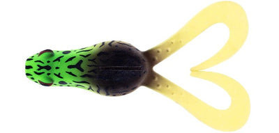 Daiwa Bait Junkie 4.25 Inch Kicker Curly Soft Plastic Lure [cl:#48 Mou]