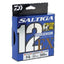 Saltiga 12 Ex Si3+ Daiwa 300m Multi Colour Braid [sz:pe 8 / 118lb]