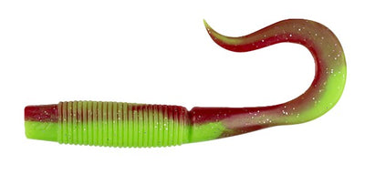 Daiwa Bait Junkie 5.5 Inch Wave Minnow Soft Plastic Lure [cl:#62 Toxic Turkey Uv]