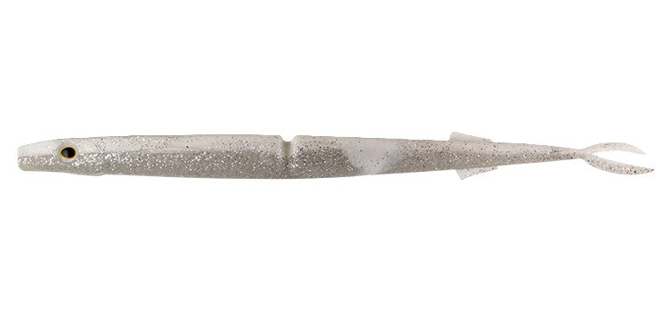 Daiwa Bait Junkie 10 Inch Gar Soft Plastic Lure [cl:#8 Whitebait]