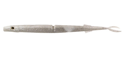 Daiwa Bait Junkie 10 Inch Gar Soft Plastic Lure [cl:#8 Whitebait]