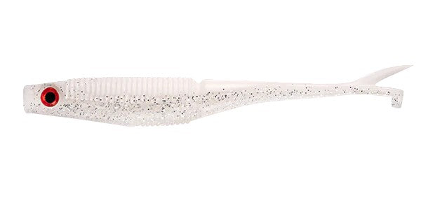 Daiwa Bait Junkie 3.95 Inch Flick Soft Plastic Lure [cl:#8 Whitebait]