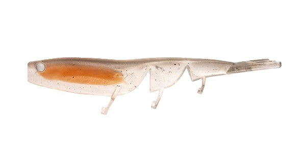 Daiwa Bait Junkie 3 Inch Prawn Soft Plastic Lure [cl:smokefire Uv]