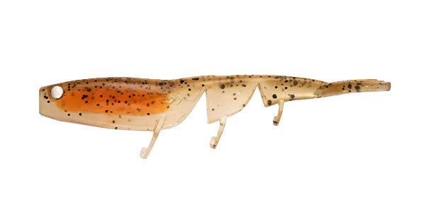 Daiwa Bait Junkie 3 Inch Prawn Soft Plastic Lure [cl:espresso Uv]