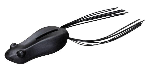 Daiwa Bait Junkie 3.7 Inch Kikker Walker Soft Plastic Lure [cl:black Uv]