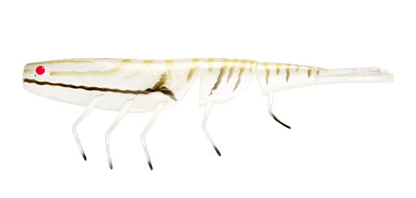 Daiwa Bait Junkie 7 Inch Prawn Soft Plastic Lure [cl:#92 Albino]