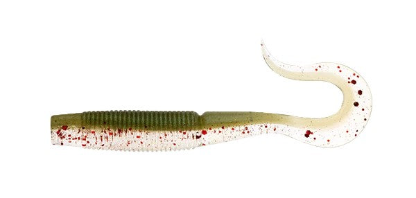 Daiwa Bait Junkie 4 Inch Wave Minnow Soft Plastic Lure [cl:#61 Red Dog]
