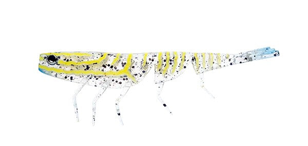 Daiwa Bait Junkie 4 Inch Prawn Soft Plastic Lure [cl:#89 King Prawn]