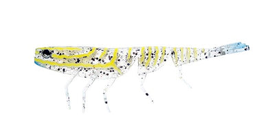 Daiwa Bait Junkie 4 Inch Prawn Soft Plastic Lure [cl:#89 King Prawn]
