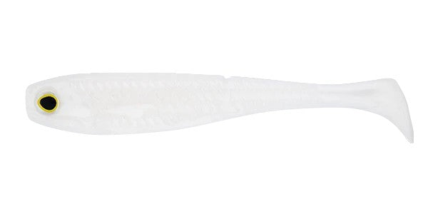 Daiwa Bait Junkie 4 Inch Herring Soft Plastic Lure [cl:#11 White Pearl]