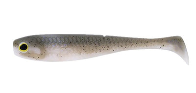 Daiwa Bait Junkie 5 Inch Herring Soft Plastic Lure [cl:#65 Ghost Electric Shad]