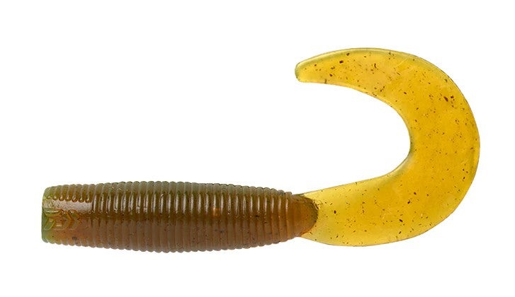 Daiwa Bait Junkie 2.5 Inch Grub Soft Plastic Lure [cl:#1 Motor Oil Uv]