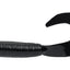 Daiwa Bait Junkie 2.5 Inch Grub Soft Plastic Lure [cl:#13 Black Uv]