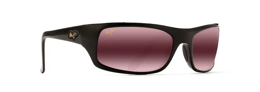Maui Jim Peahi 202 Sunglasses [cl:gloss Black - Maui Rose]