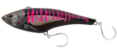 Nomad Madmacs 130mm High Speed Casting Trolling Lure [cl:black Pink Mackerel]