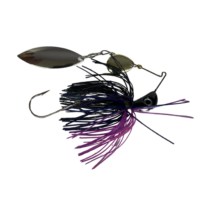 Bassman Shorty Compact Mag Willow 3/8oz Spinnerbait [cl:#34]