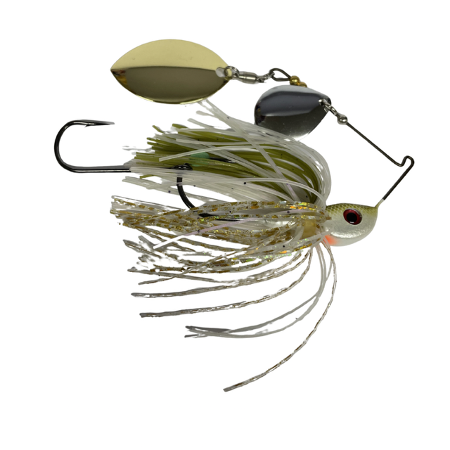Bassman Shorty Compact Mag Willow 5/8oz Spnnerbait [cl:tw2]