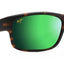 Maui Jim Southern Cross Sunglasses [cl:matt Tortoise - Green Mir]