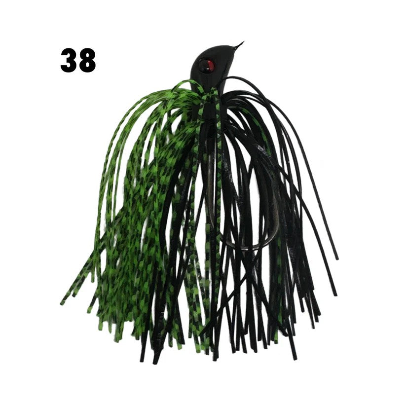 Spin Wright 3/8oz Spinnerbait Tandem [cl:#38 Green & Black]