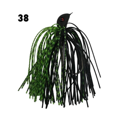 Spin Wright 3/8oz Spinnerbait Tandem [cl:#38 Green & Black]
