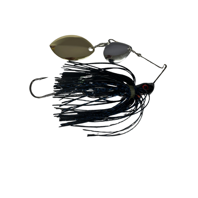 Bassman Shorty Compact Mag Willow 3/8oz Spinnerbait [cl:#17]