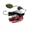 Bassman Shorty Compact Mag Willow 1/2oz Spinnerbait [cl:#lp Red & Black]