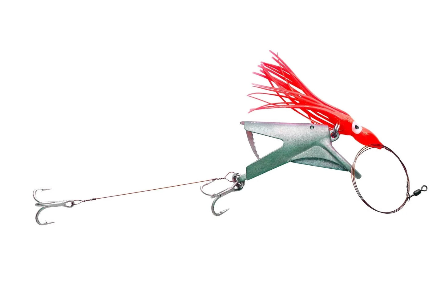 Lure Us In The Reaper Rig - Small To Medium Baits [cl:red/silver]
